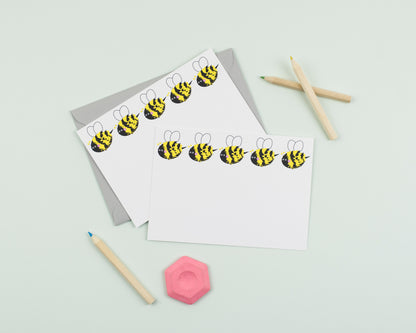 'The Originals!' personalised mixed designs notecard set for kids with your child's name - set of 10!